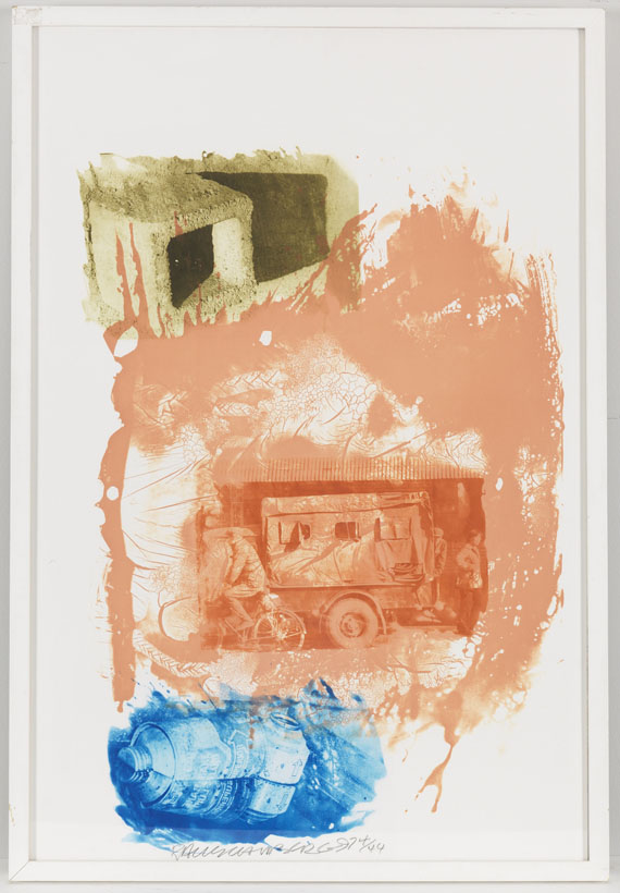 Robert Rauschenberg - Retreat - Rahmenbild