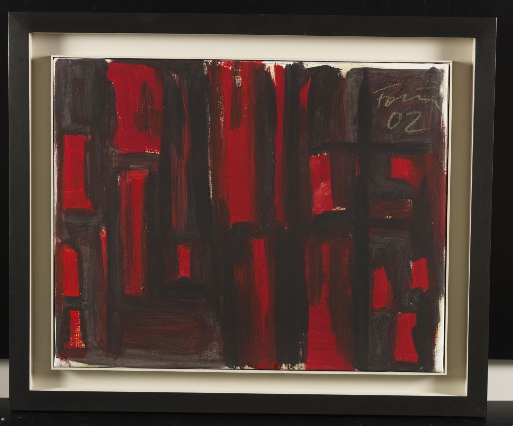 Günther Förg - Ohne Titel - Rahmenbild