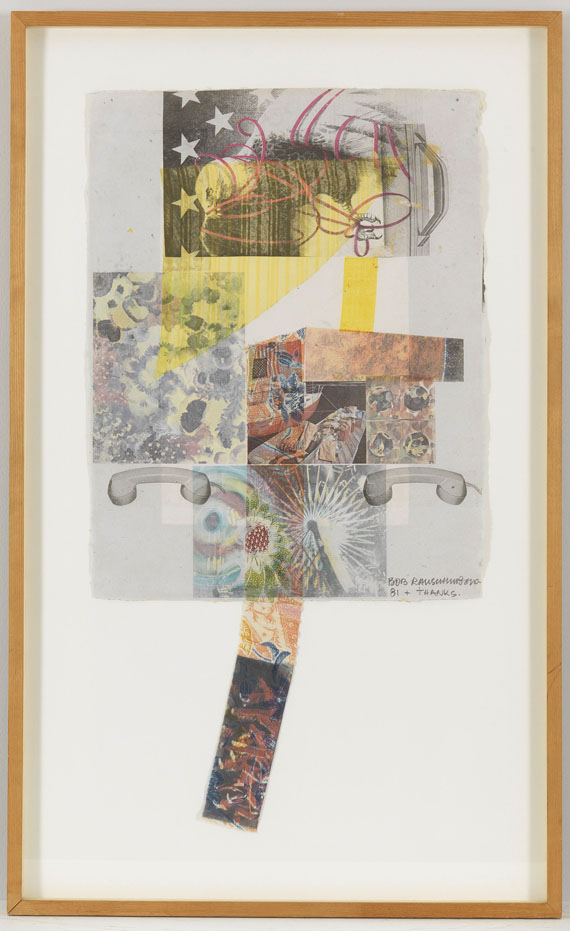 Robert Rauschenberg - Untitled - Rahmenbild