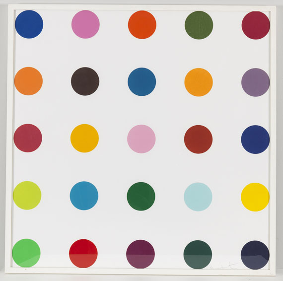 Damien Hirst - Bromobenzotriflouride - Rahmenbild
