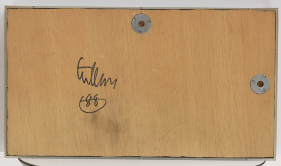 Adolf Luther - Ohne Titel - Rückseite