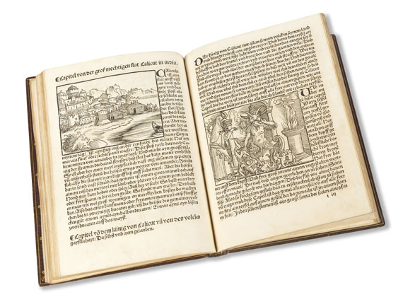 Ludwig de Varthema - Die ritterlich und lobwirdig Rays. Augsburg 1515. - Weitere Abbildung