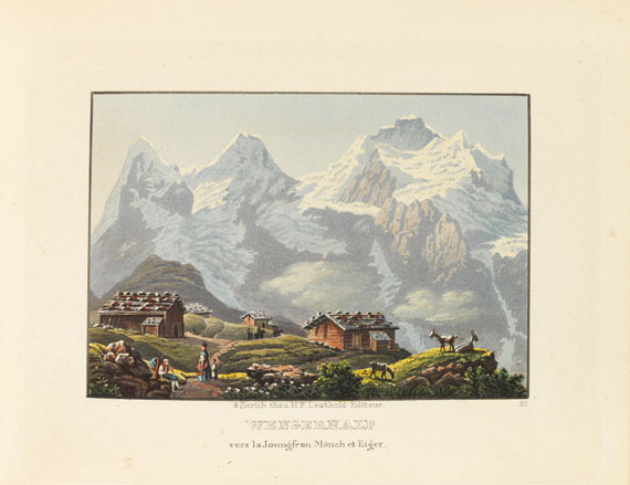 H. F. Leuthold - Cinquantes principales vues de la Suisse - Weitere Abbildung