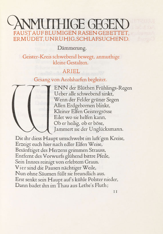 Johann Wolfgang von Goethe - Faust. Teil I und II. 2 Bände