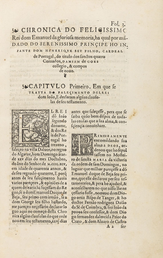 Damiao de Goes - Chronica do felicissimo rei Dom Emanuel - Weitere Abbildung