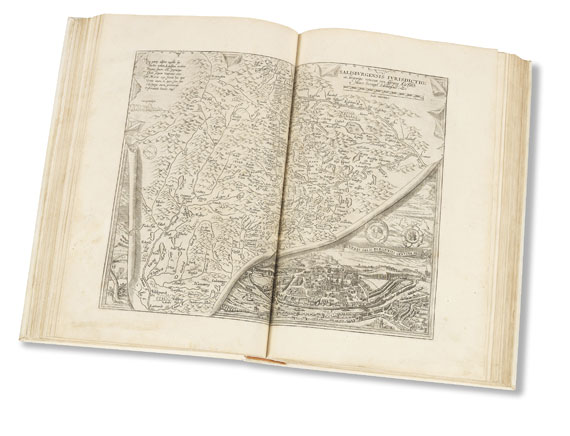 Abraham Ortelius - Theatrum orbis terrarum, latein. Ausgabe 1574. - Weitere Abbildung