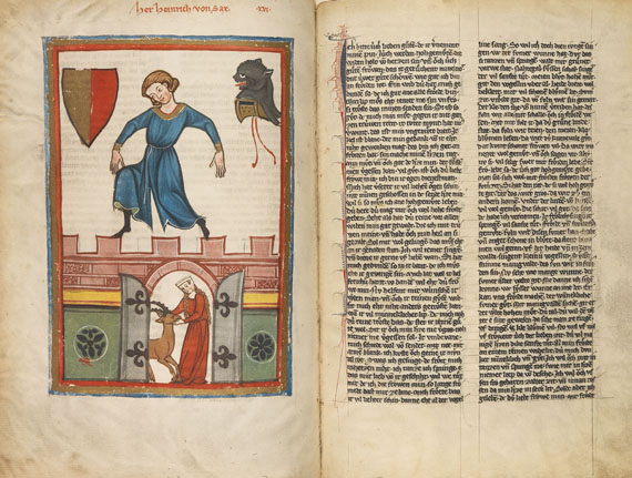 Manessische Liederhandschrift - Faks. Codex Manesse