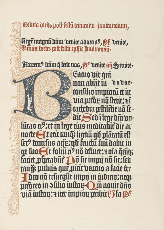 Otto Mazal - Faks.: Mainzer Psalter von 1457. Mit Kommentarbd. - Dabei: Faks.: Mercator, Atlas.