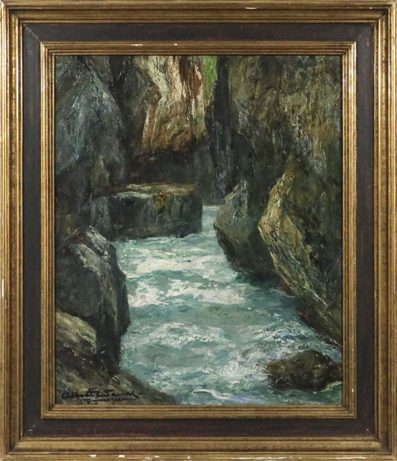 Wenk - In der Partnachklamm bei Partenkirchen