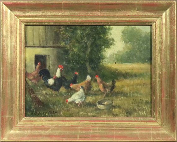 Felix Höpner - Hühnerhof - Rahmenbild