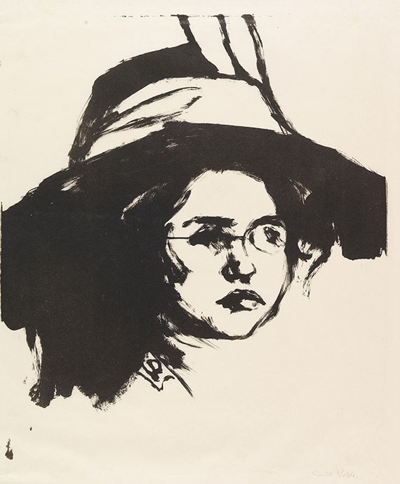 Nolde - Johanna (Johanna Schiefler, Tochter von Gustav Schiefler)