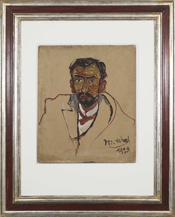 Josef Scharl - Männerporträt - Rahmenbild