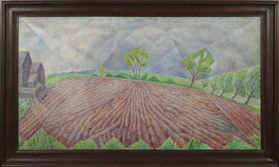 (d. i. Marie Vorobieff) Marevna - Holland Field - Rahmenbild