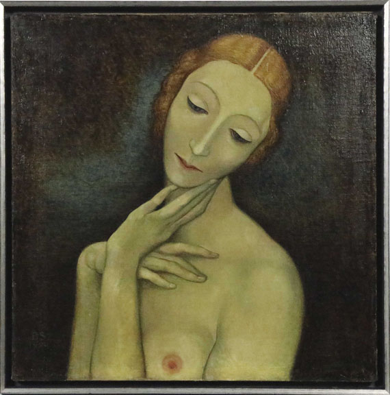 Bruno Paul Seener - Halbakt - Rahmenbild