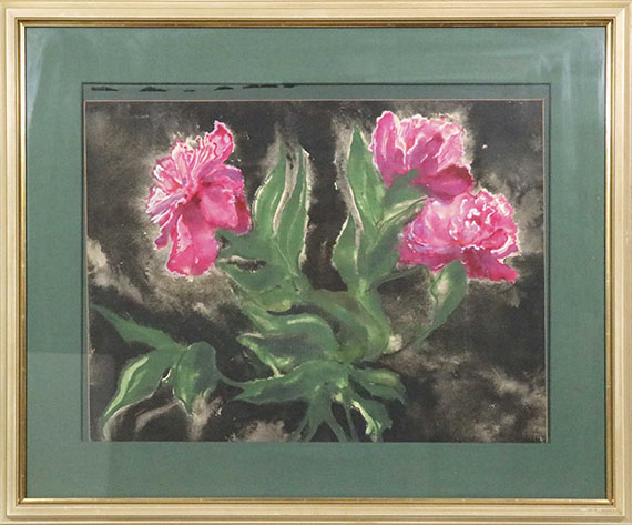 Max Kaus - Blumen - Rahmenbild