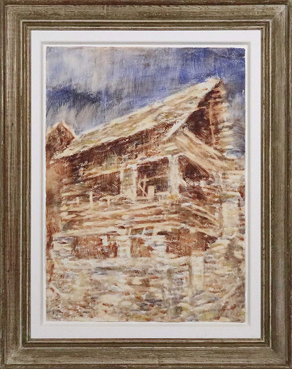 Christian Rohlfs - Haus in Bosco - Rahmenbild