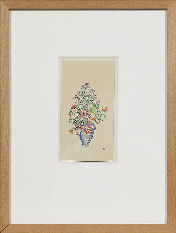 Gabriele Münter - Blumenstillleben - Rahmenbild