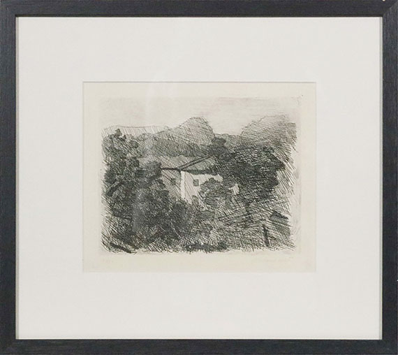 Giorgio Morandi - Paesaggio di Roffeno - Rahmenbild