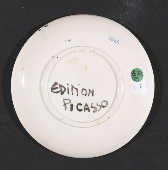 Pablo Picasso - Picador - Rückseite