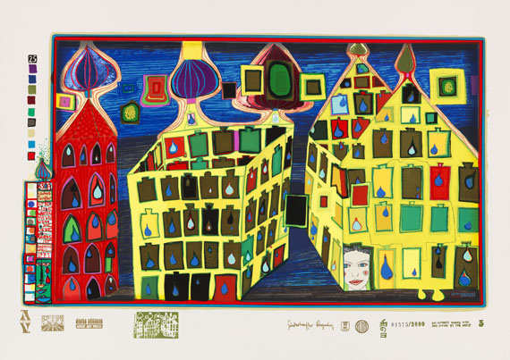 Friedensreich Hundertwasser - Regentag