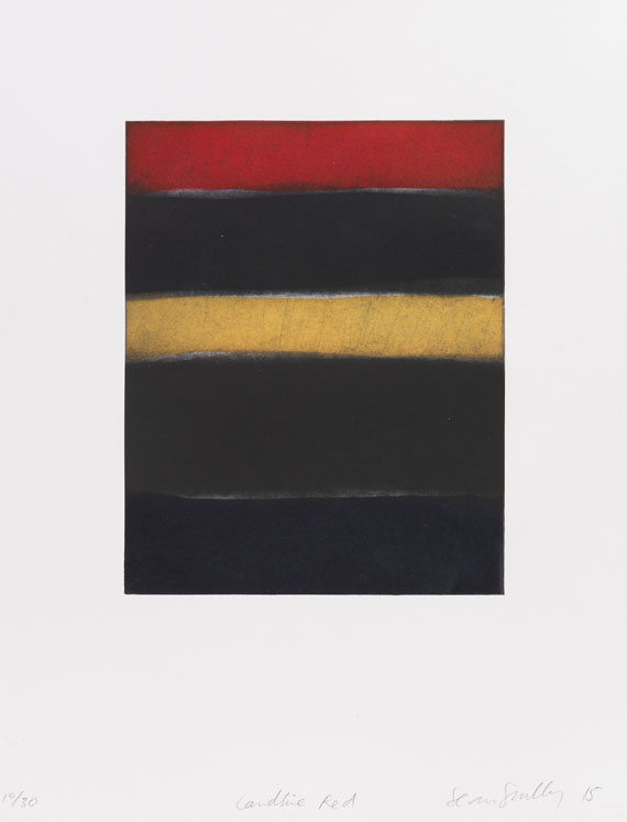 Sean Scully - Landline red