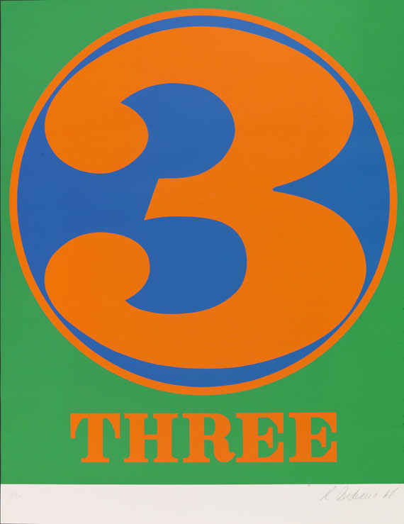 Robert Indiana - 10 Bll.: Numbers - Weitere Abbildung