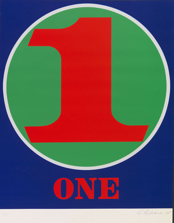 Robert Indiana - 10 Bll.: Numbers - Weitere Abbildung