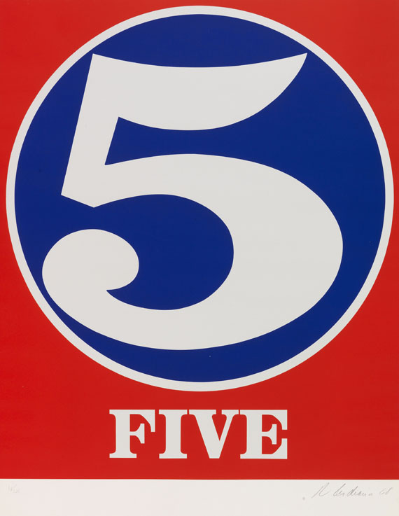 Robert Indiana - 10 Bll.: Numbers