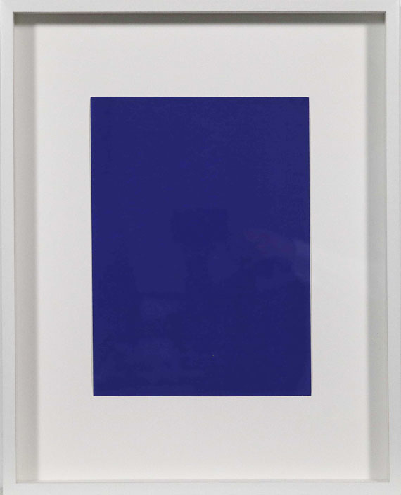 Yves Klein - Monochrome und Feuer - Rahmenbild