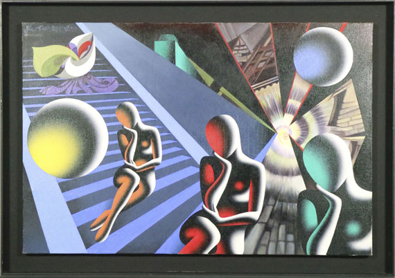 Marc Kostabi - Millenni di Solitudine - Rahmenbild