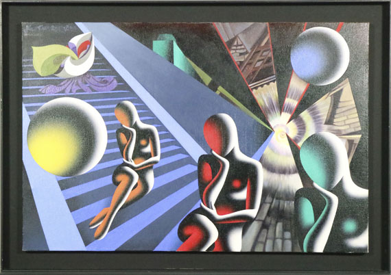 Marc Kostabi - Millenni di Solitudine - Rahmenbild