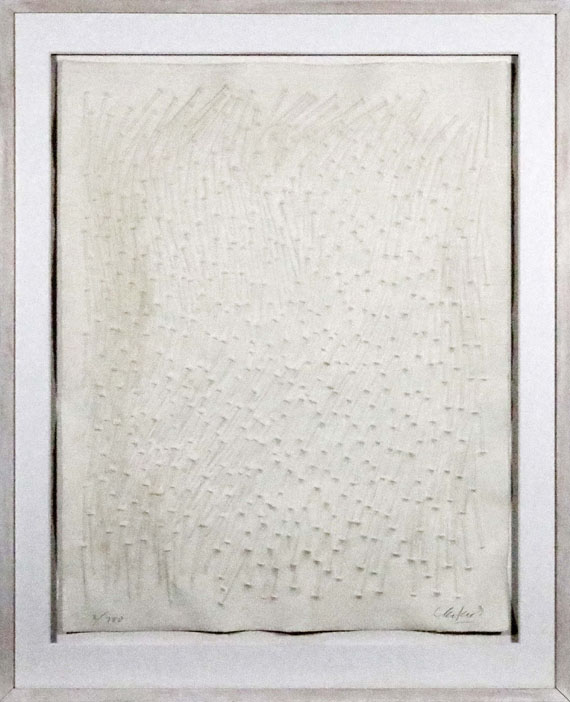 Günther Uecker - Ohne Titel - Rahmenbild