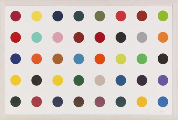 Damien Hirst - Methyl Phenylsulfoxide - Rahmenbild