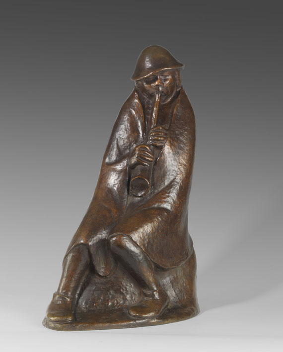 Ernst Barlach - Der Flötenbläser - Weitere Abbildung