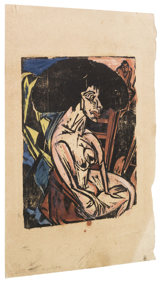 Ernst Ludwig Kirchner - Die Geliebte