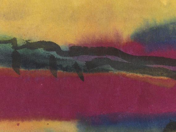 Emil Nolde - Landschaft um Utenwarf (Wiedau-Niederung mit Hof Petersen) - Weitere Abbildung