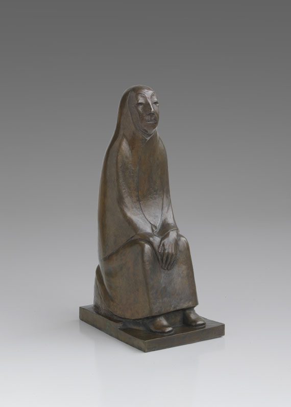 Ernst Barlach - Sitzende Alte - Weitere Abbildung