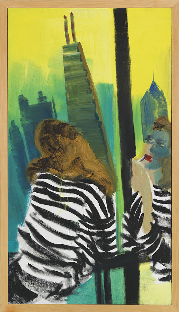 Rainer Fetting - Chicago Lipstick - Rahmenbild