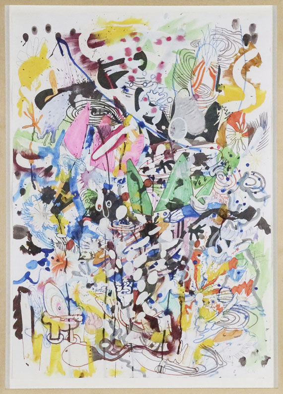 Daniel Richter - Ohne Titel - Rahmenbild