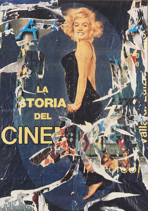 Mimmo Rotella - Occhiate su Marilyn