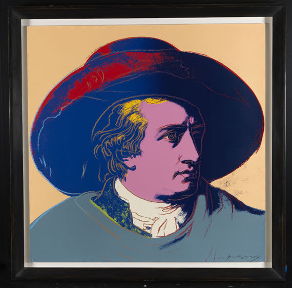 Andy Warhol - Goethe - Rahmenbild