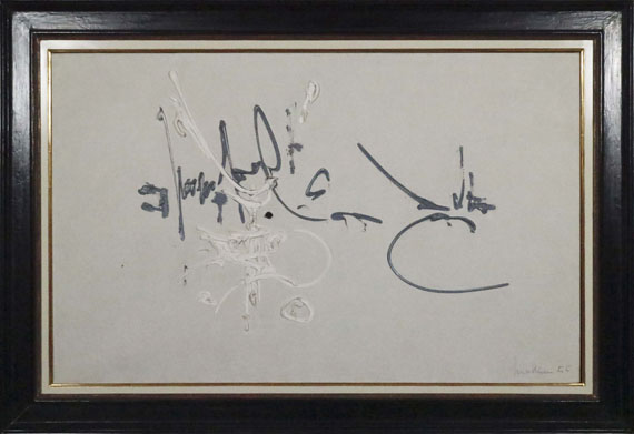 Georges Mathieu - Petit paramètre caché - Rahmenbild