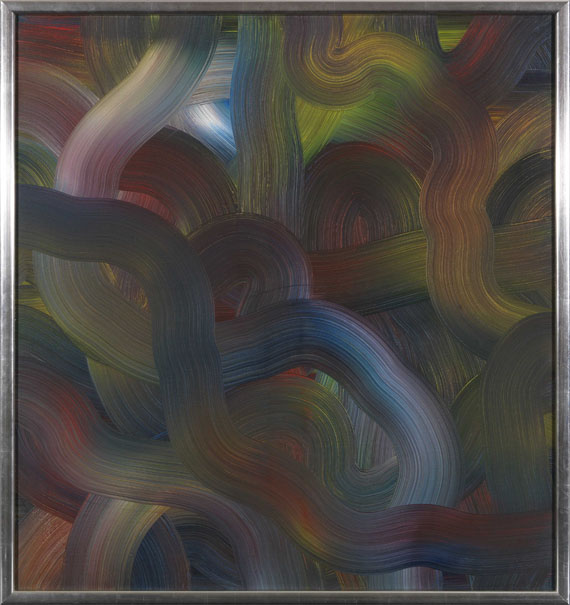 Gerhard Richter - Rot-Blau-Gelb - Rahmenbild