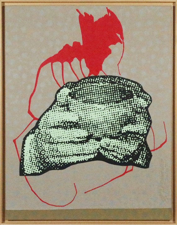 Sigmar Polke - S.H. - oder wann zählen die Punkte? - Rahmenbild