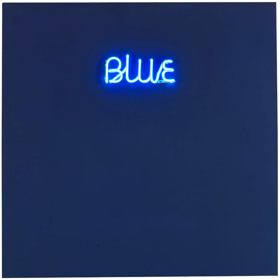 Maurizio Nannucci - Blue