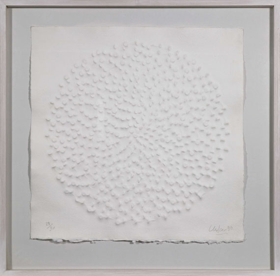 Günther Uecker - Ohne Titel - Rahmenbild