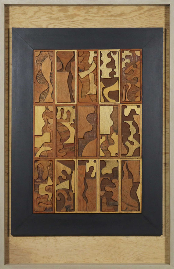 Louise Nevelson - Ohne Titel (#41082) - Rahmenbild