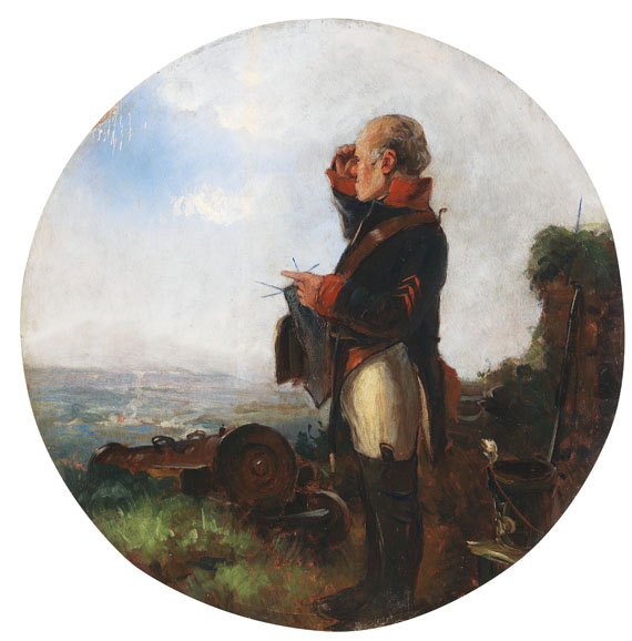 Carl Spitzweg - Der strickende Soldat - Weitere Abbildung