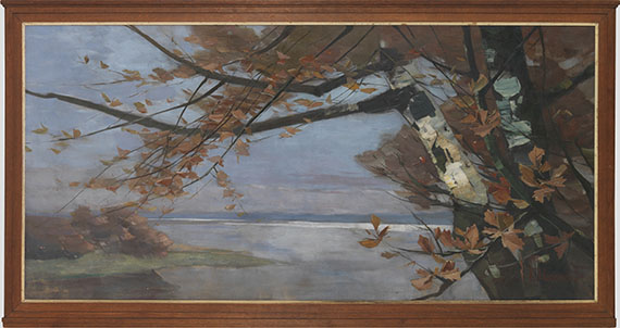 Karl Hagemeister - Herbst III - Rahmenbild