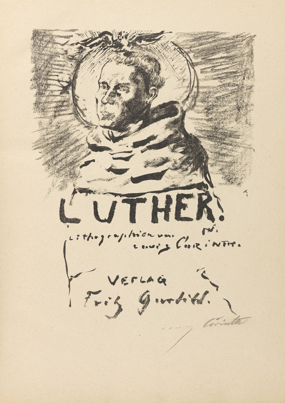 Lovis Corinth - Martin Luther